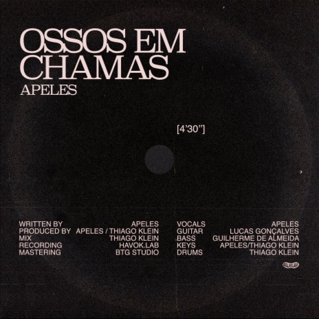 Ossos Em Chamas cover art