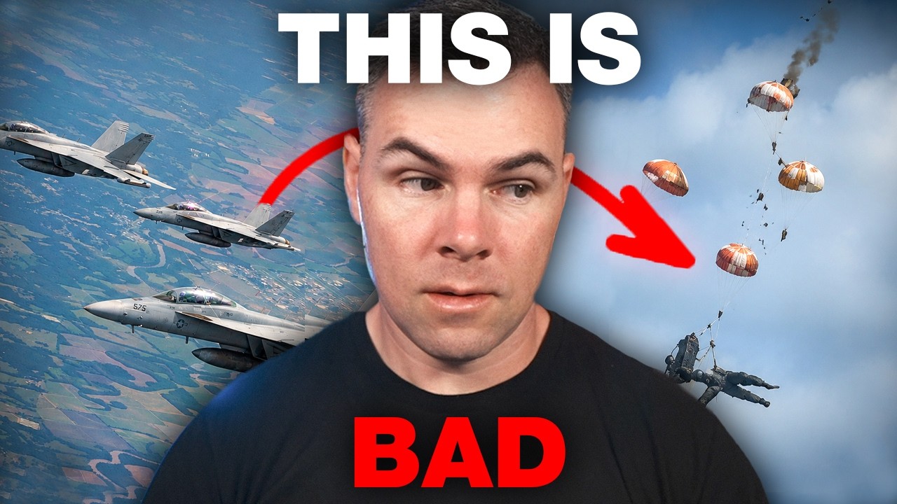 Insane Footage of Navy Jet Collision During Gunfighter Skies Air Show cover art