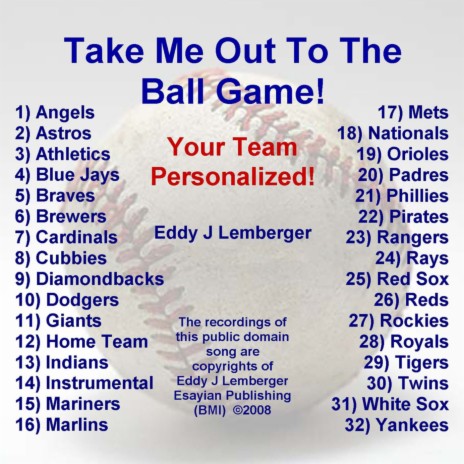 Cubbies - Take Me Out to the Ball Game cover art