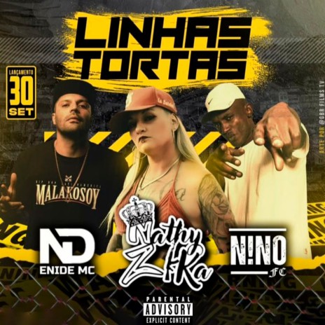 Linhas Tortas ft. Nino Fc, Enidê Mc & TL no Beat cover art