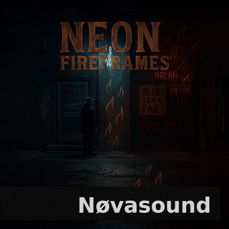 Blues in the neon city cover art