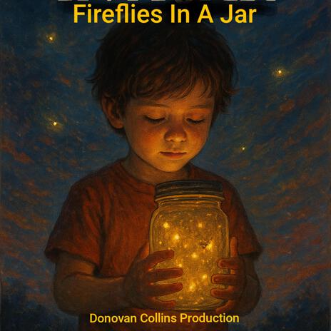 Fireflies in a jar
