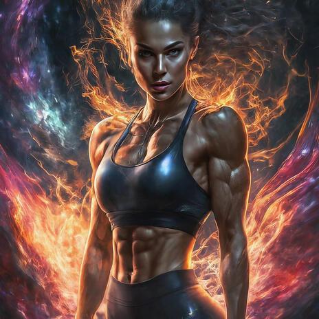 Push Beyond Dark Galaxy (Workout Gym Motivation) cover art