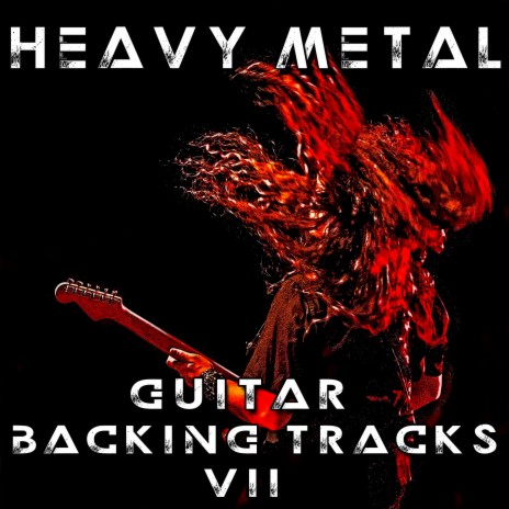Slow Guitar Backing Track Am | low tuning Doom Metal ft. Pier Gonella Jam cover art