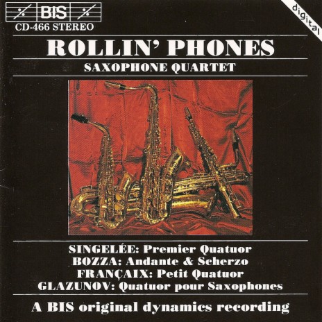 Saxophone Quartet No. 1, Op. 53: III. Allegro vivace