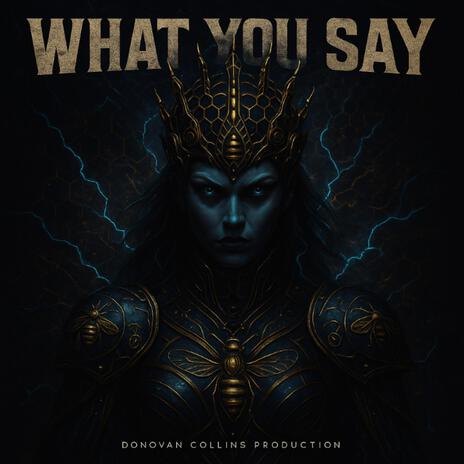 What you say cover art