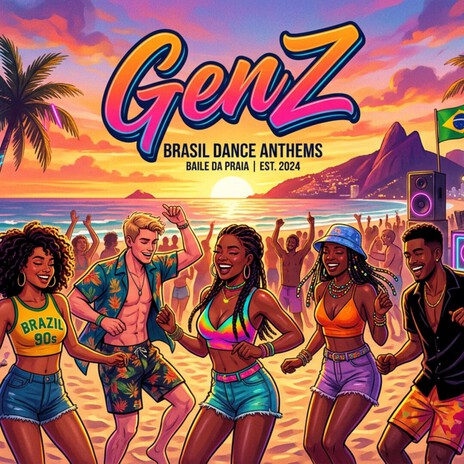 GenZ brazil dance cover art