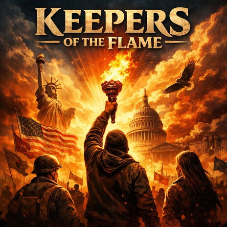 Keepers of the flame cover art