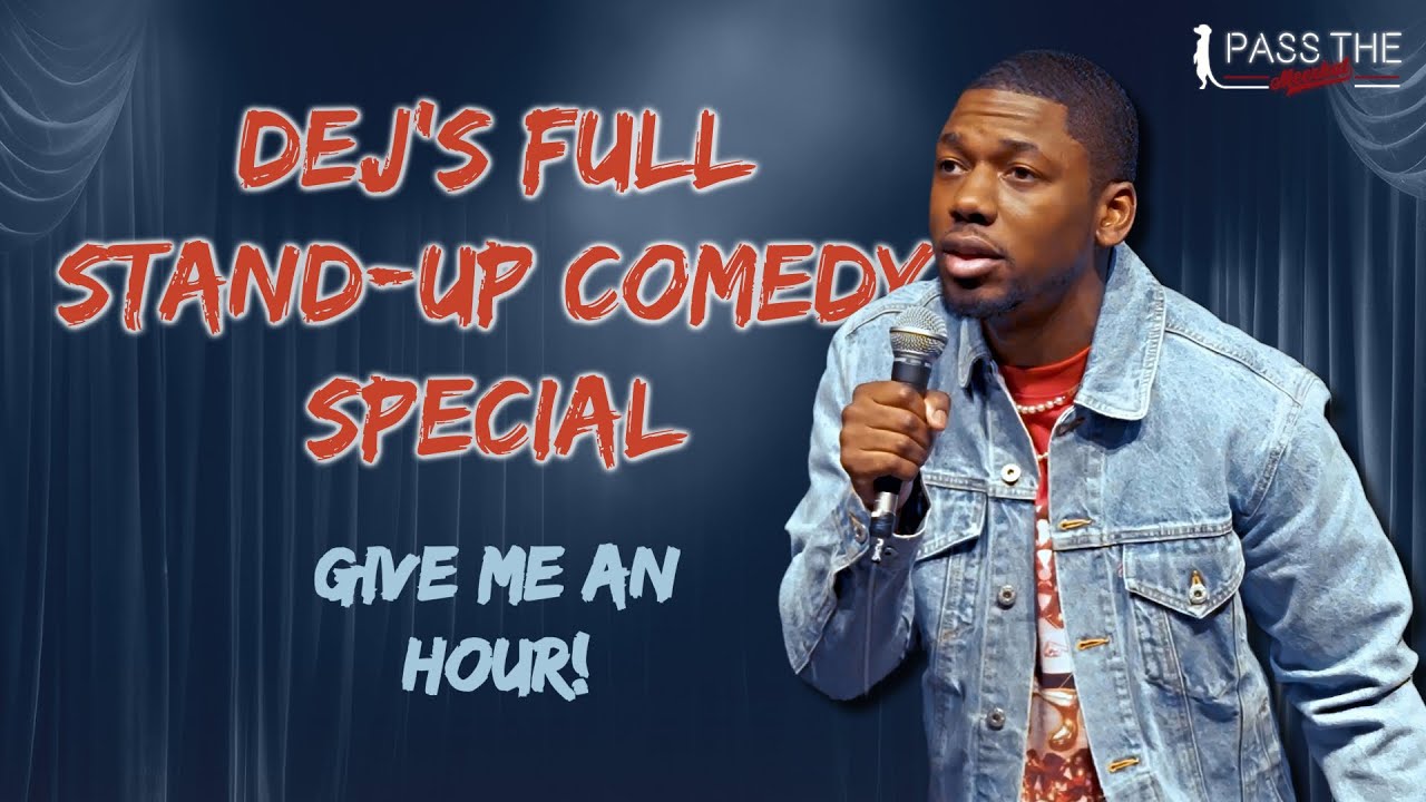 DEJ!: GIVE ME AN HOUR (Full Stand Comedy Special 2025) - 1ST SPECIAL cover art