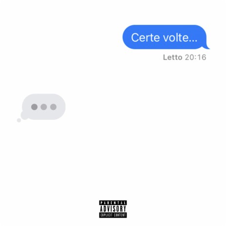 Certe volte ft. Young Fraggy cover art