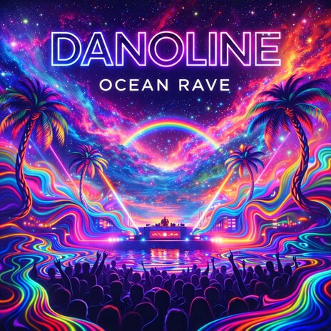Neon palm drive cover art