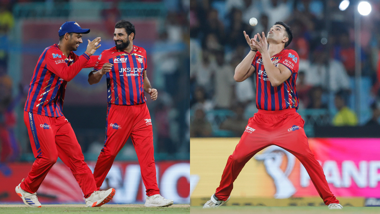 c Tendulkar b Shami! Priyansh departs first ball