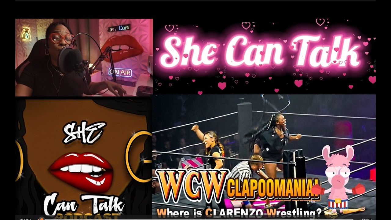 😳🤼‍♀️ Claressa Shields Wrestling Now?! 👀🔥 Responds to MVP & Heads Back to Cali! CLAPOO-MANIA!! cover art