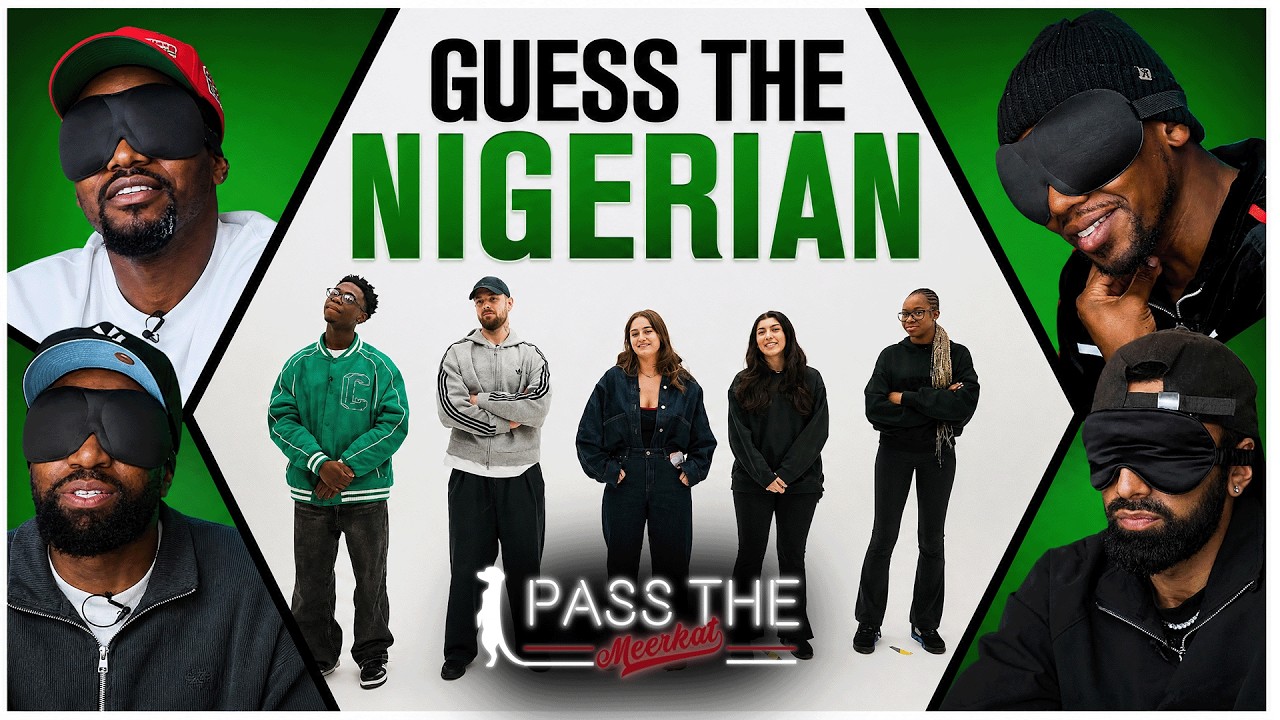 GUESS THE NIGERIAN 🇳🇬 | PASS THE MEERKAT YOUTUBE cover art