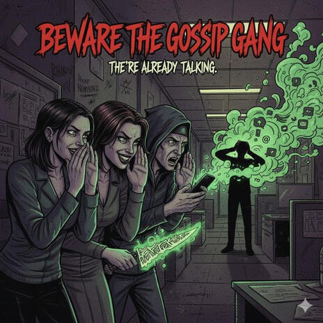 Beware the gossip gang cover art