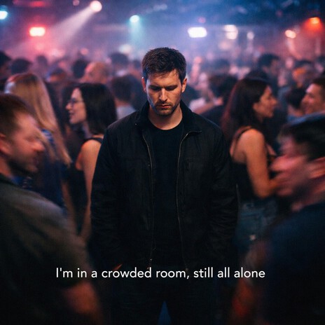 I'm in a crowded room, still all alone cover art