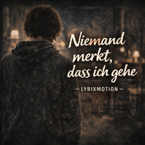 Niemand merkt das ich gehe cover art