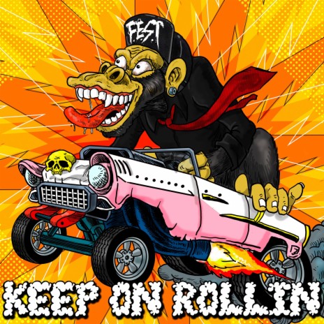 Keep on rollin´ cover art