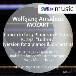 Mozart: Piano Concerto No. 7 in F Major, K. 242 Lodron (Version for 2 Pianos & Orchestra)