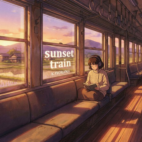 sunset train cover art