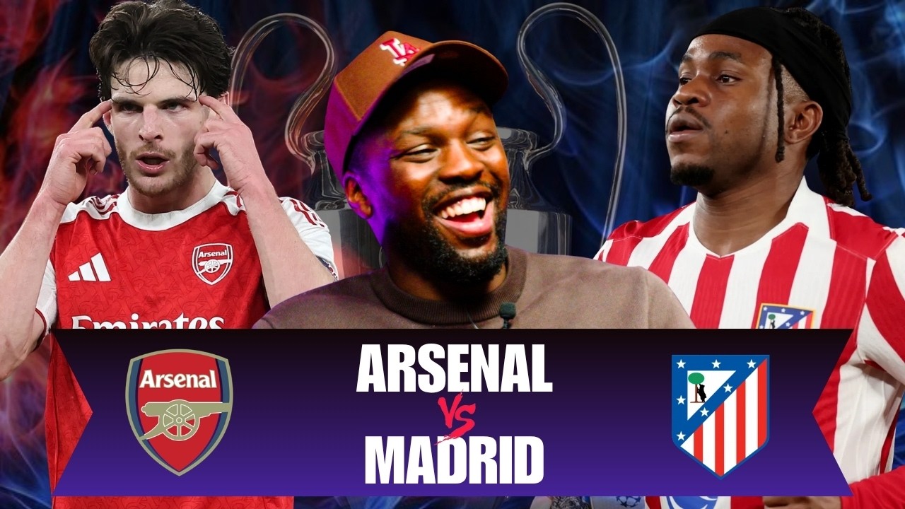ARSENAL VS MADRID - CHAMPIONS LEAGUE SEMI FINAL WATCH ALONG cover art