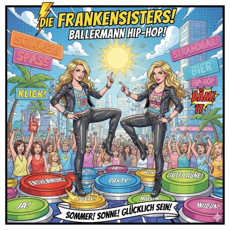 Frankensisters in da House cover art