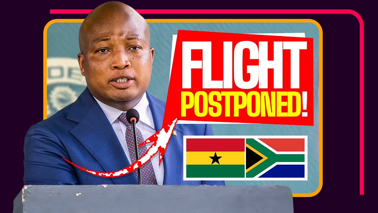 Flight Postponed: Ghanaians Being Evacuated From South Africa To Ghana 😳🇬🇭✈️ cover art