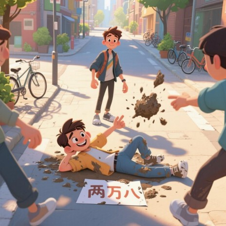 他们朝我扔泥巴 cover art
