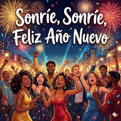 Sonríe, Sonríe, Feliz Año Nuevo cover art