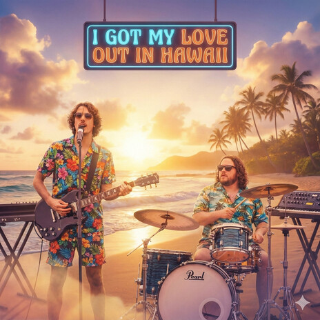 I got my love out in Hawaii cover art