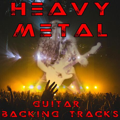 80's Metal Hard Rock Backing Track - Em - Slow 85bpm