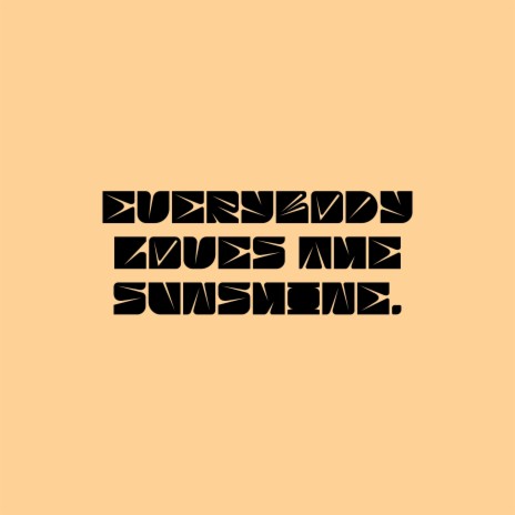 everybody loves the sunshine. cover art
