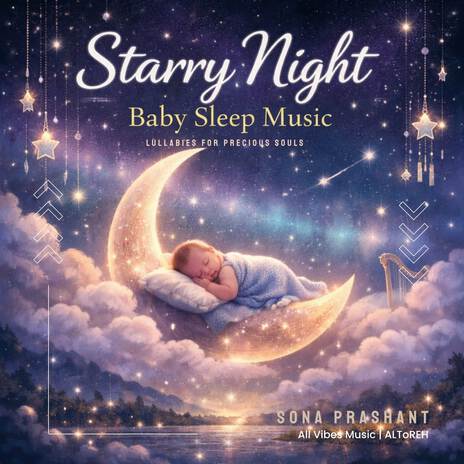 Starlight Cradle | Peaceful Dreams Baby Sleep Music ft. Prashant Surve cover art