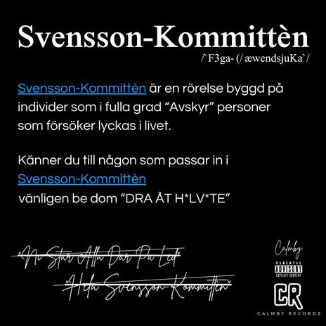 Svensson-Kommittèn cover art