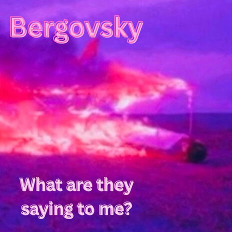 What are they saying to me? cover art