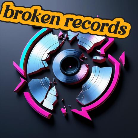Broken records cover art