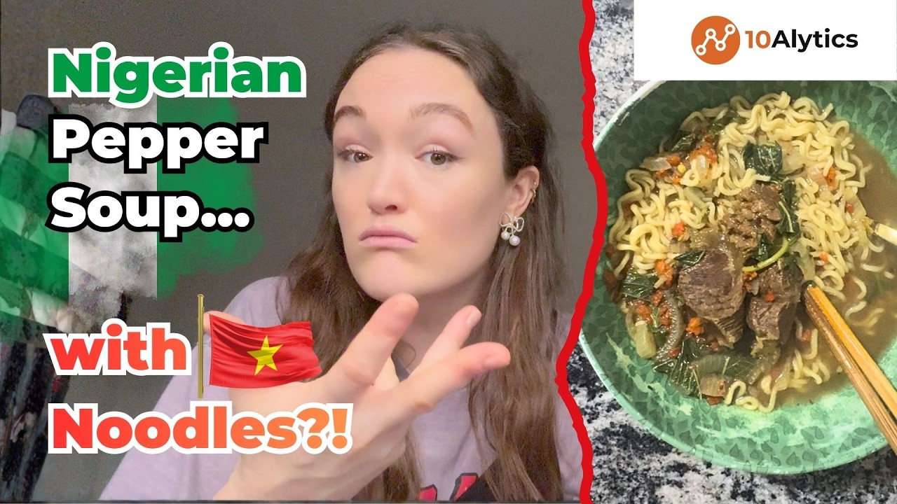 Making Nigerian Pepper Soup... with noodles?? cover art