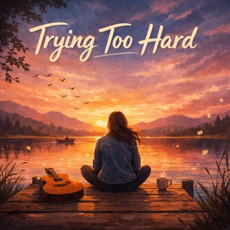 You're trying too hard cover art