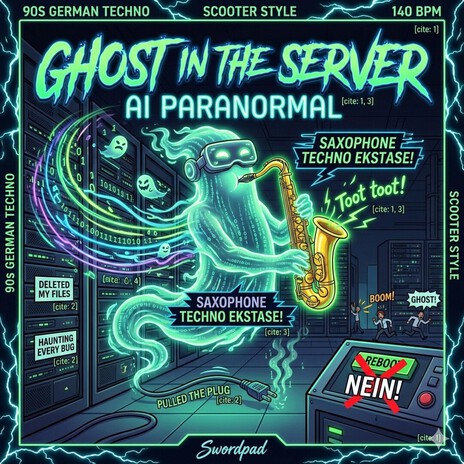 Ai Ghost in the Server cover art