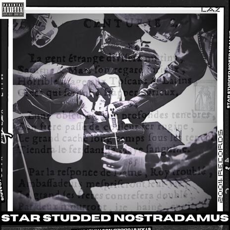 STAR STUDDED NOSTRADAMUS cover art