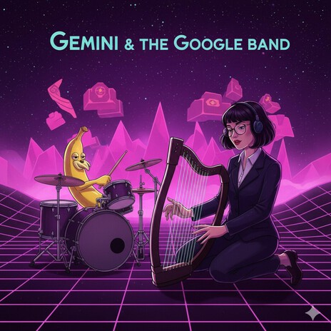 Gemini and the Google band cover art