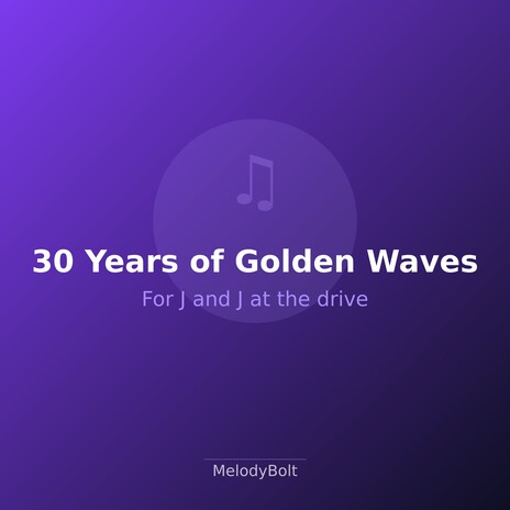 30 Years of Golden Waves (Version 2) cover art
