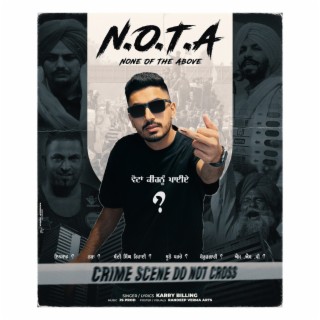 NOTA (None of the Above) cover art