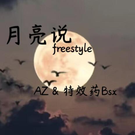 月亮说freestyle ft. 特效药Bsx cover art