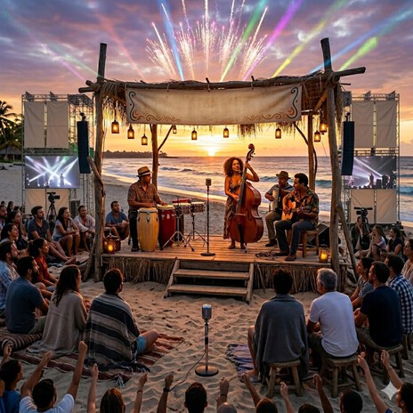 Intrumental acustico al atardecer cover art