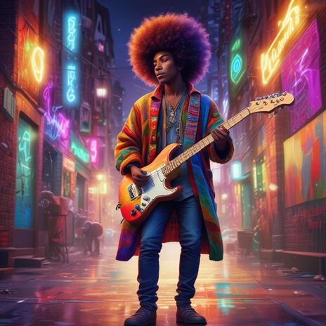 Jimi guitar hero cover art