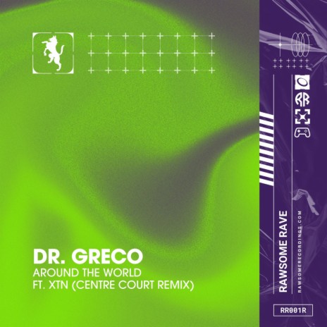 AROUND THE WORLD (feat. XTN) (Centre Court Remix) cover art