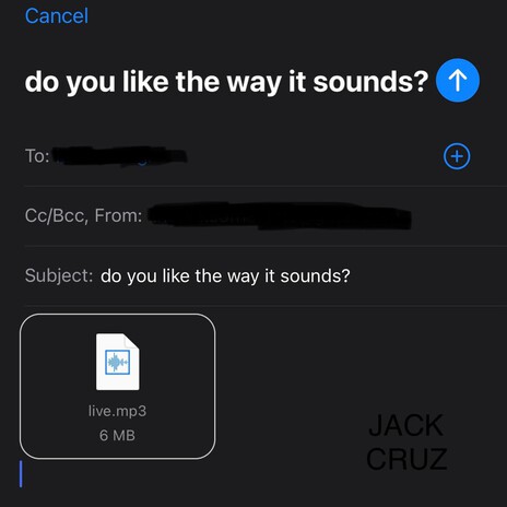 do you like the way it sounds? cover art