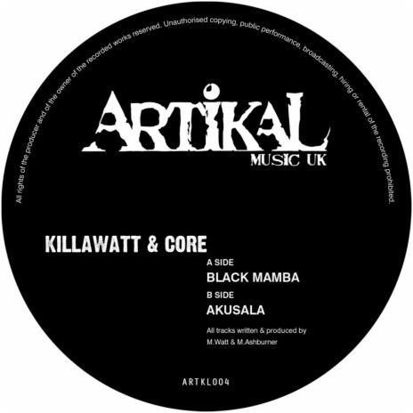 Black Mamba (Original Mix) ft. Core cover art