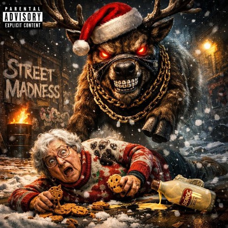 Grandma Got Run Over By A Reindeer (Street Madness) cover art